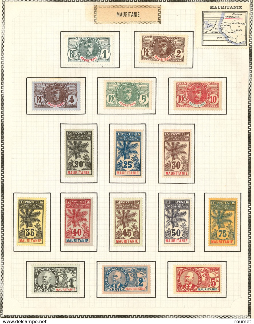 * Collection. 1906-1944 (Poste, PA, Taxe), Complète Sauf Taxe 1/8. - TB - Other & Unclassified