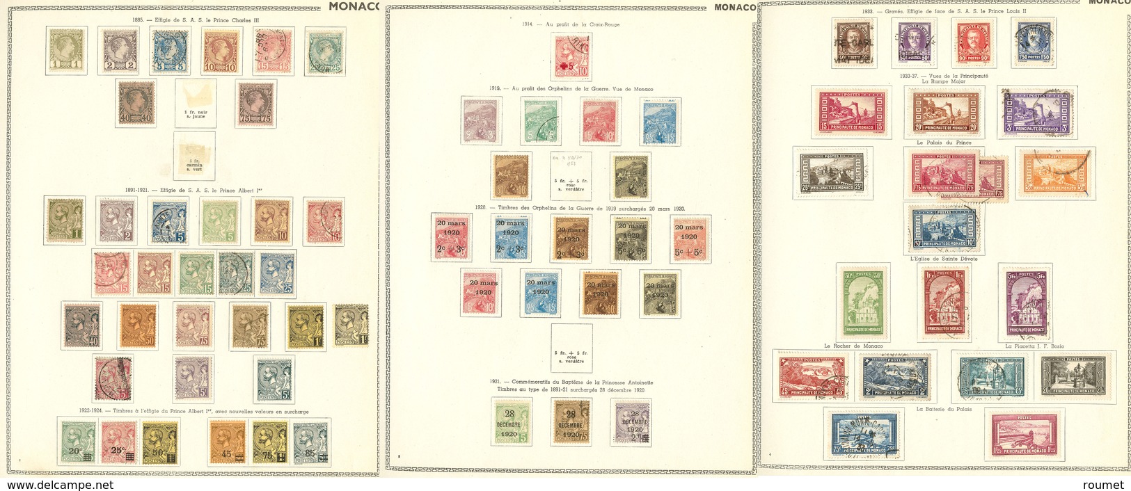 * Collection. 1885-1977 (Poste, PA, BF, Préos, Taxe)valeurs Moyennes Et Séries Complètes Dont Oiseaux De Mer, BF Croix-R - Other & Unclassified