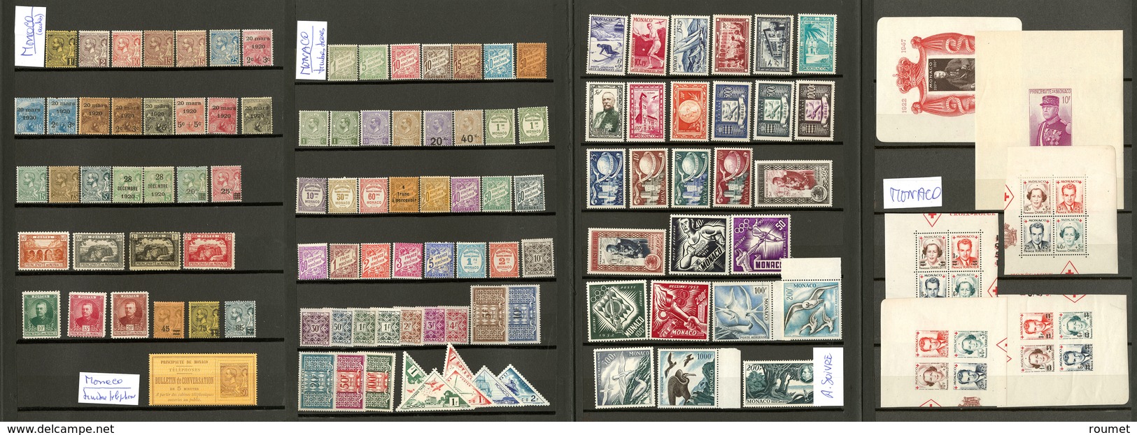 * Lot. 1885-1957 (Poste, PA, Tel., Préos, Taxe, BF), Des Valeurs Moyennes Et Des Ex ** Ou Obl. - TB - Autres & Non Classés