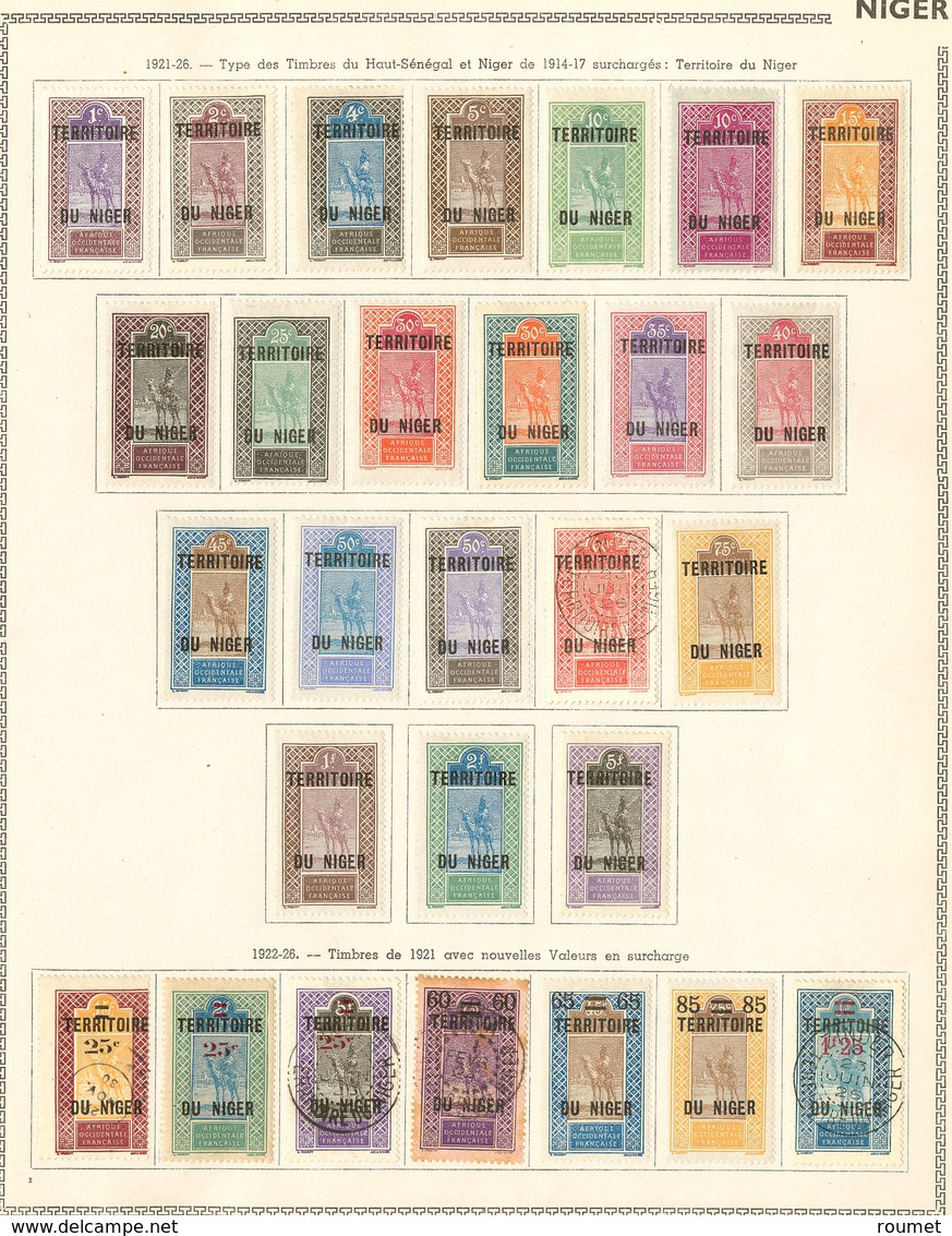 * Collection. 1921-1944 (Poste, PA, Taxe, BF), Ensemble Complet Dont Qqs Ex Obl. - TB - Other & Unclassified