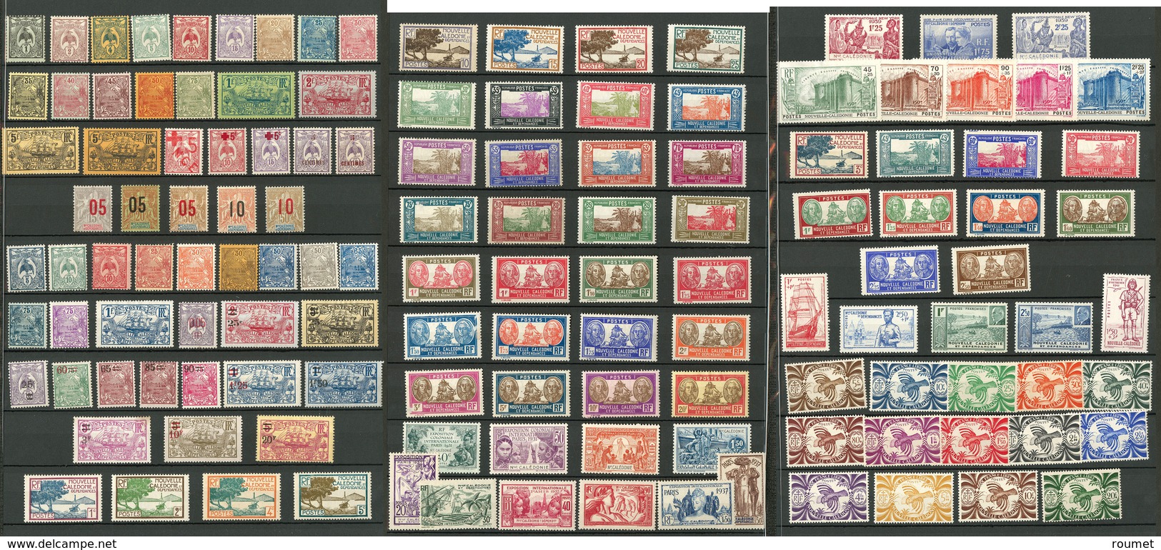 * Collection. 1922-1962 (Poste, PA, Taxe, CPx, BF), Valeurs Moyennes Et Séries Complètes, Qqs Ex (*). - TB Ou B - Autres & Non Classés