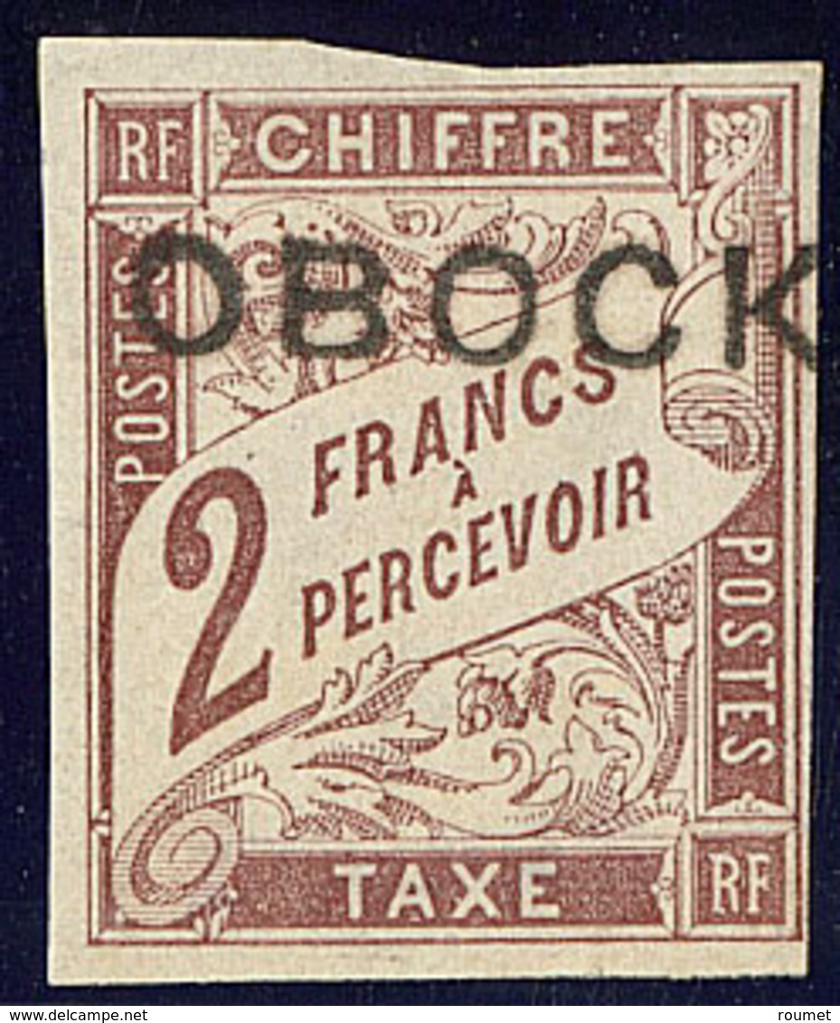 * Taxe. No 17, Larges Charnières Sinon TB - Other & Unclassified