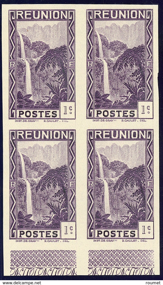 ** Non Dentelés. No 125a, Bloc De Quatre Bdf. - TB - Other & Unclassified