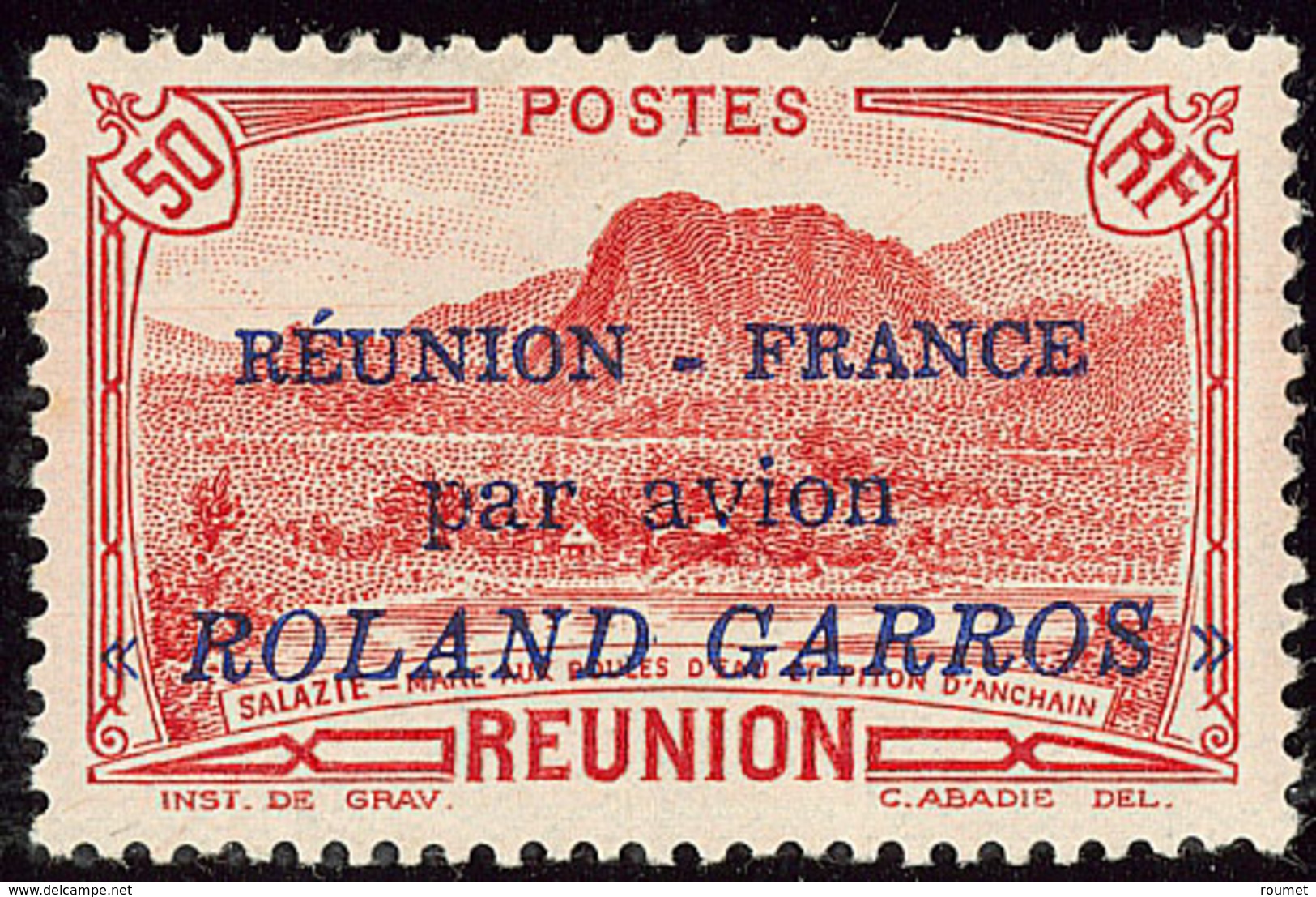 * Poste Aérienne. Roland-Garros. No 1. - TB - Other & Unclassified