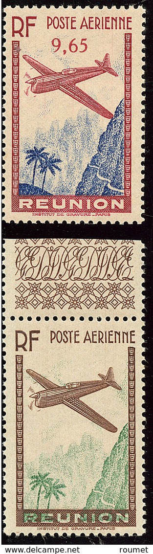 ** Poste Aérienne. Variétés. Nos 4a, 5b Bdf, Très Frais. - TB - Altri & Non Classificati