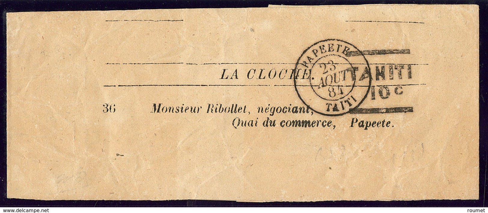 Lettre Manque De Timbres. No 5a, Sur BJ La Cloche 23 Août 84. - TB - Autres & Non Classés