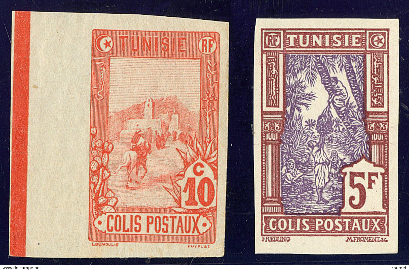 * Colis Postaux. Non Dentelés. Nos 2a Bdf, 23a (*). - TB - Autres & Non Classés