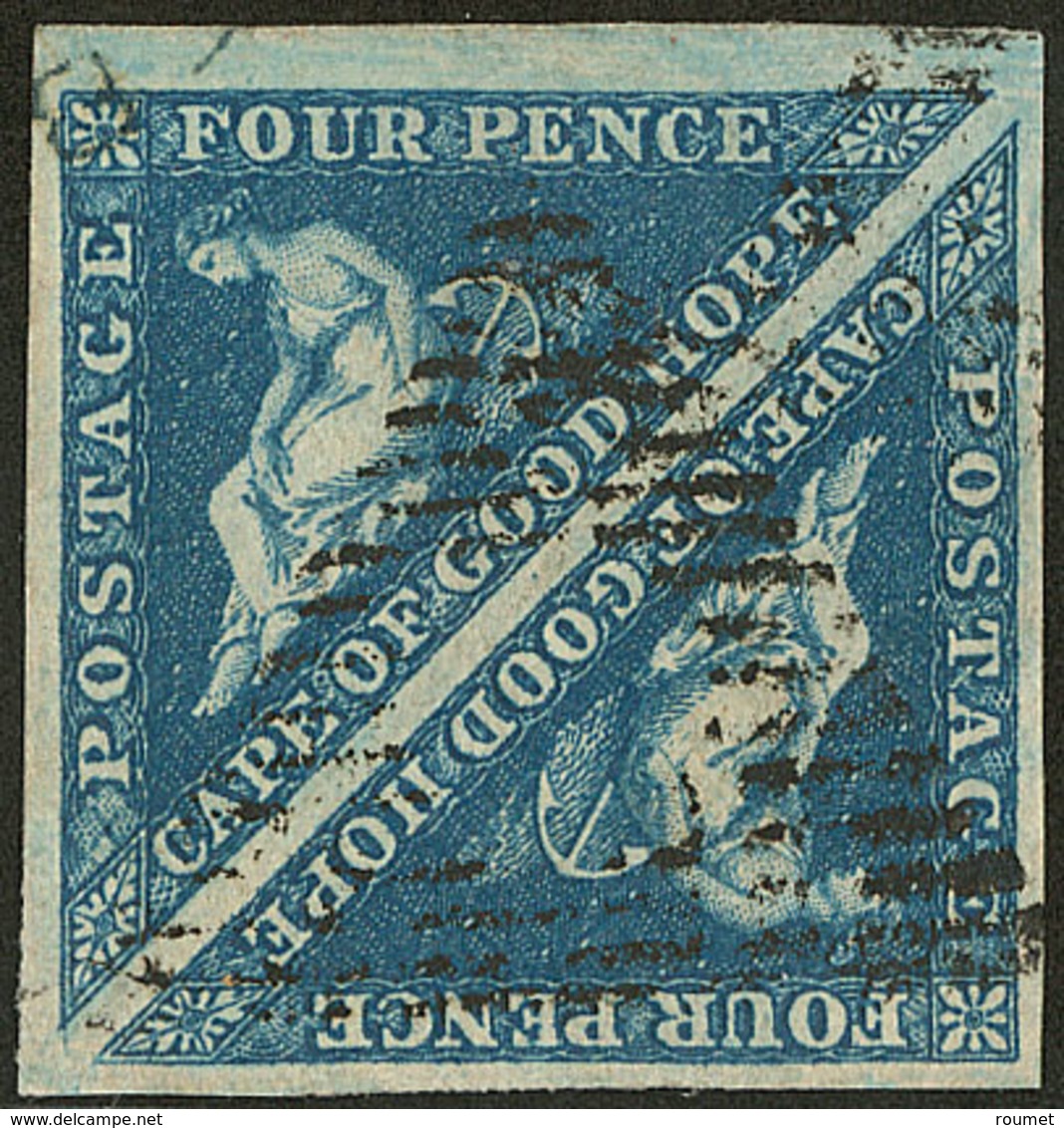CAP DE BONNE ESPERANCE. No 4, Paire, Jolie Pièce. - TB - Cape Of Good Hope (1853-1904)