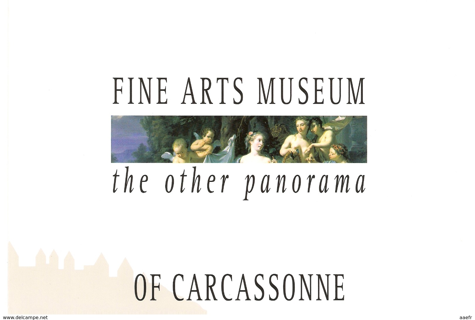 Fine Art Museum Carcassonne - Brochure - Exposition Permanente Du Musée Des Beaux-arts - Art