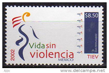 Mexique. Vie Sans Violence. 1 T-p Neuf ** De 2002   (Scott # 2301). - Mexique