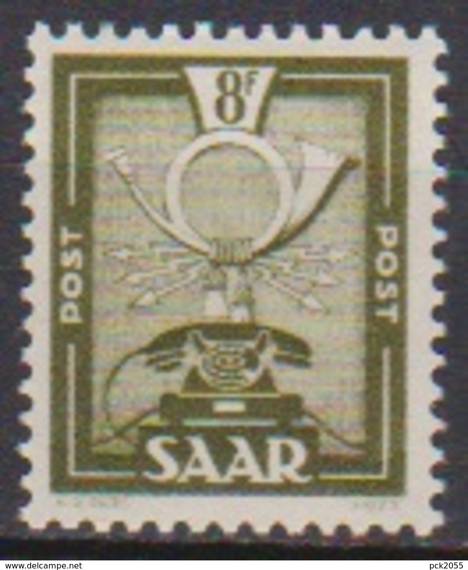 Saarland 1949 MiNr.278 ** Postfr.Bilder Aus Industrie,Handel,Landwirtschaft Und Kultur(8429) Günstige Versandkosten - Neufs