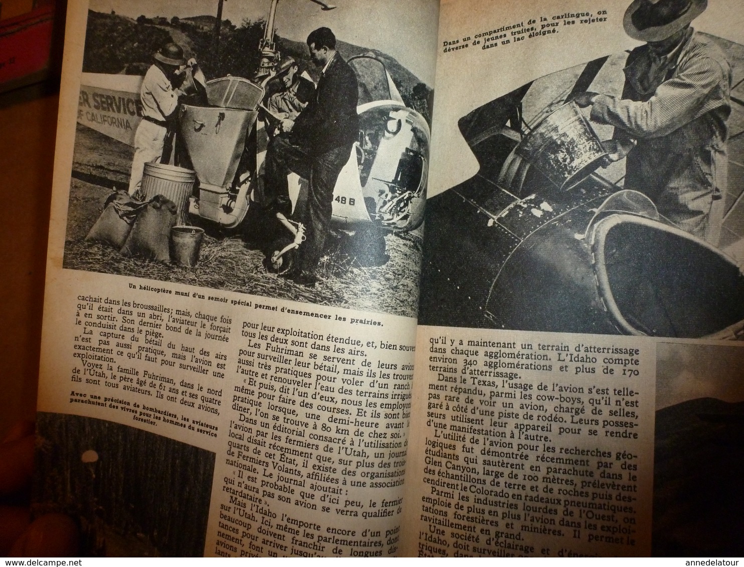 1951 MÉCANIQUE POPULAIRE:Faire sa maison; Construction d'une maison en contre-plaqué;Faire durer le gouttières ;etc