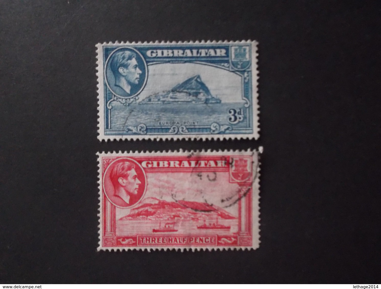 STAMPS GIBRALTAR GIBILTERRA 1931 The Gibraltar Rock - Gibraltar