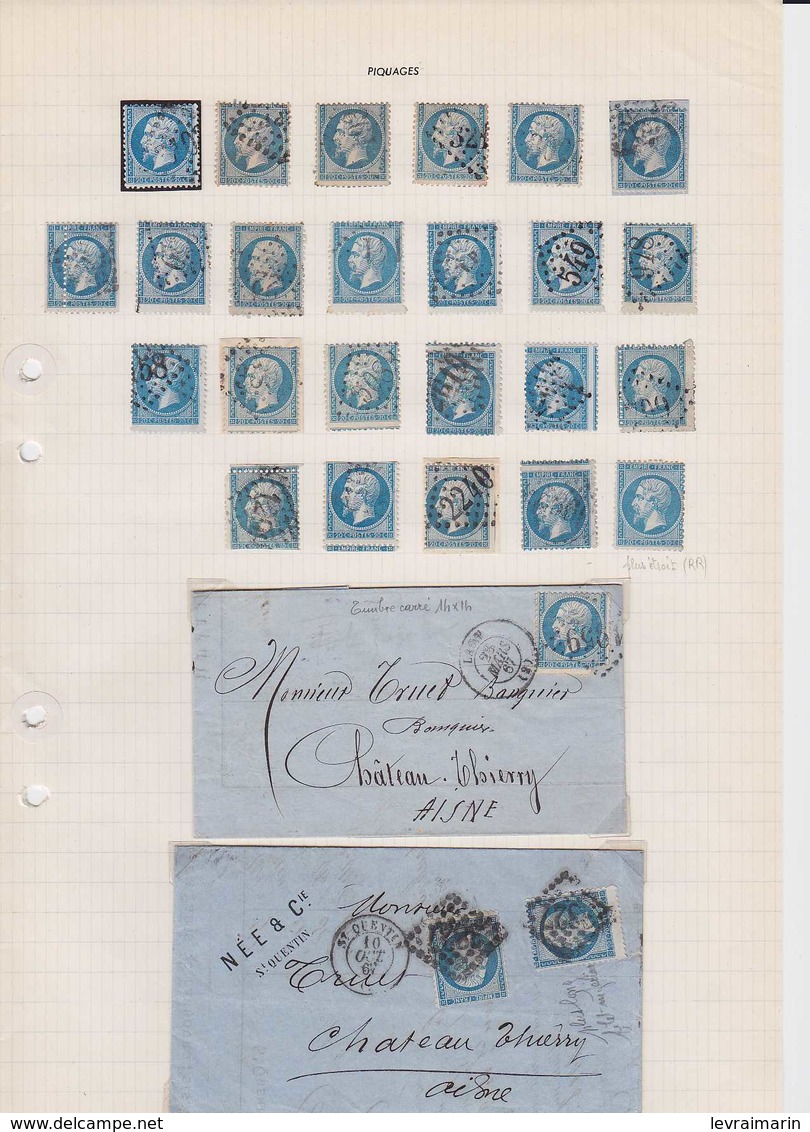 n°22 fantastique collection de variétés Suarnet, au total 252 timbres et 17 lettres, RRRRR.