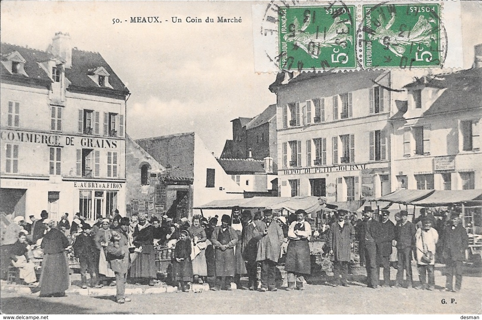 MEAUX - Un Coin Du Marché. - Meaux