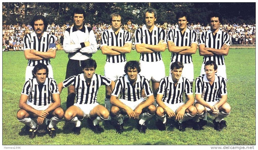 ITALIA     SQUADRA     JUVENTUS      ANNI   80 - Calcio