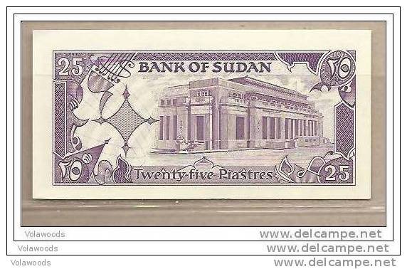 Sudan - Banconota Non Circolata Da 25 Piastre P-37 - 1987 - Soudan