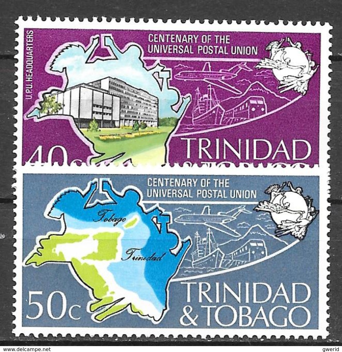 Trinité N° 332/33  YVERT NEUF ** - Trinité & Tobago (1962-...)