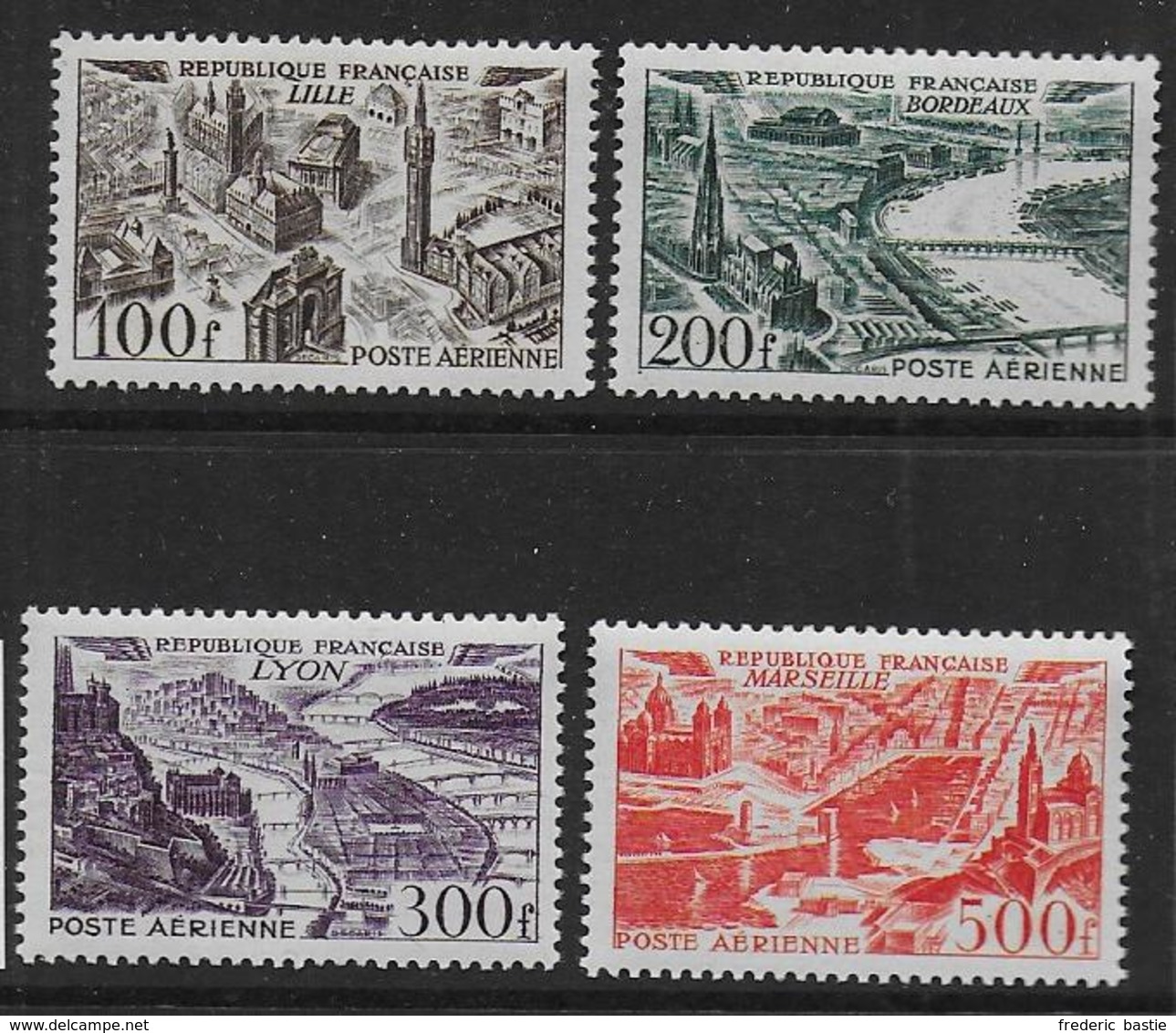 FRANCE - PA  Série 24 à 27 ** - Cote : 110 € - 1927-1959 Mint/hinged