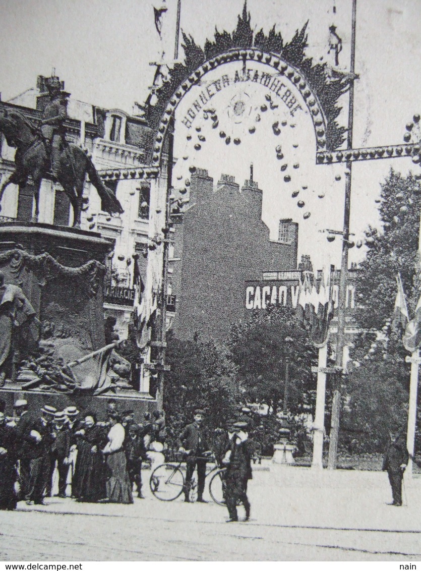 59 - LILLE - " HONNEUR A FAIDHERBE " - ARC DE TRIOMPHE -- MONUMENT FAIDHERBE - " ////   " TRES RARE "  /////// - Lille