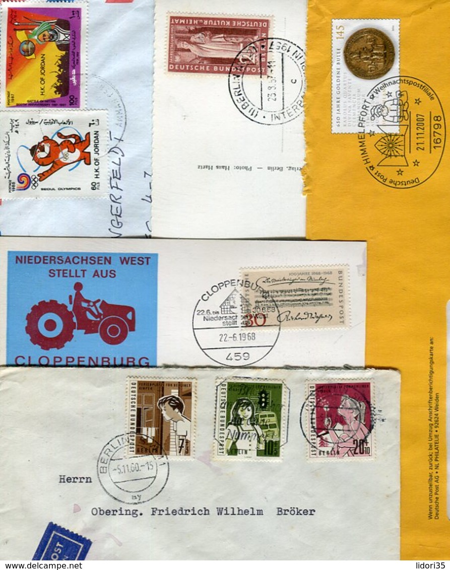 Weltweit / Belegeposten Mit Rd. 80 Belegen (5/278-400) - Vrac (max 999 Timbres)