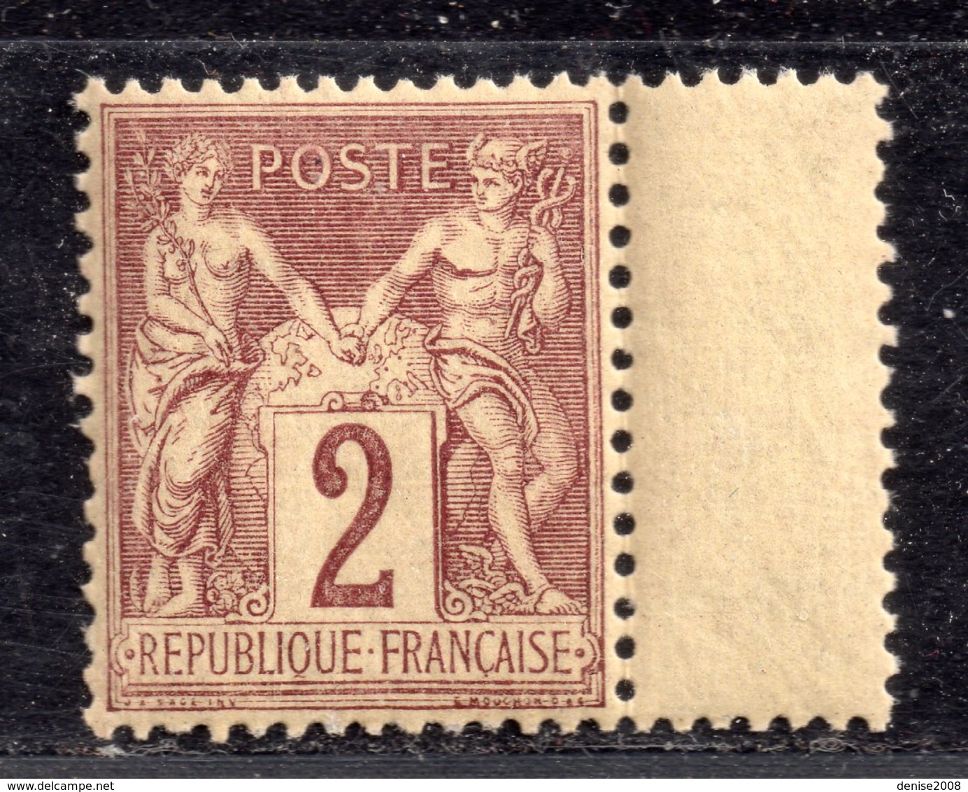 Sage N° 85 Neuf * Gomme D'Origine Avec Charnière, Bon Centrage à 15% De La Cote  TB - 1876-1898 Sage (Type II)