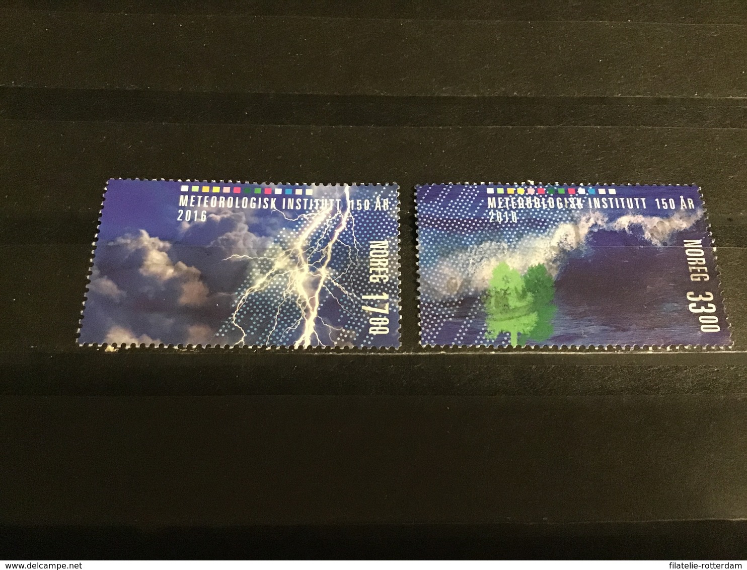 Noorwegen / Norway - Complete Set Meteorologie 2016 - Used Stamps