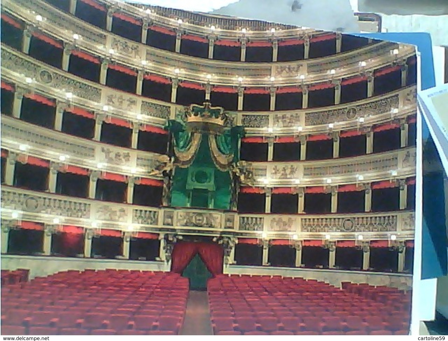 NAPOLI TEATRO S CARLO INTERNO VB1973 HA7314 - Napoli