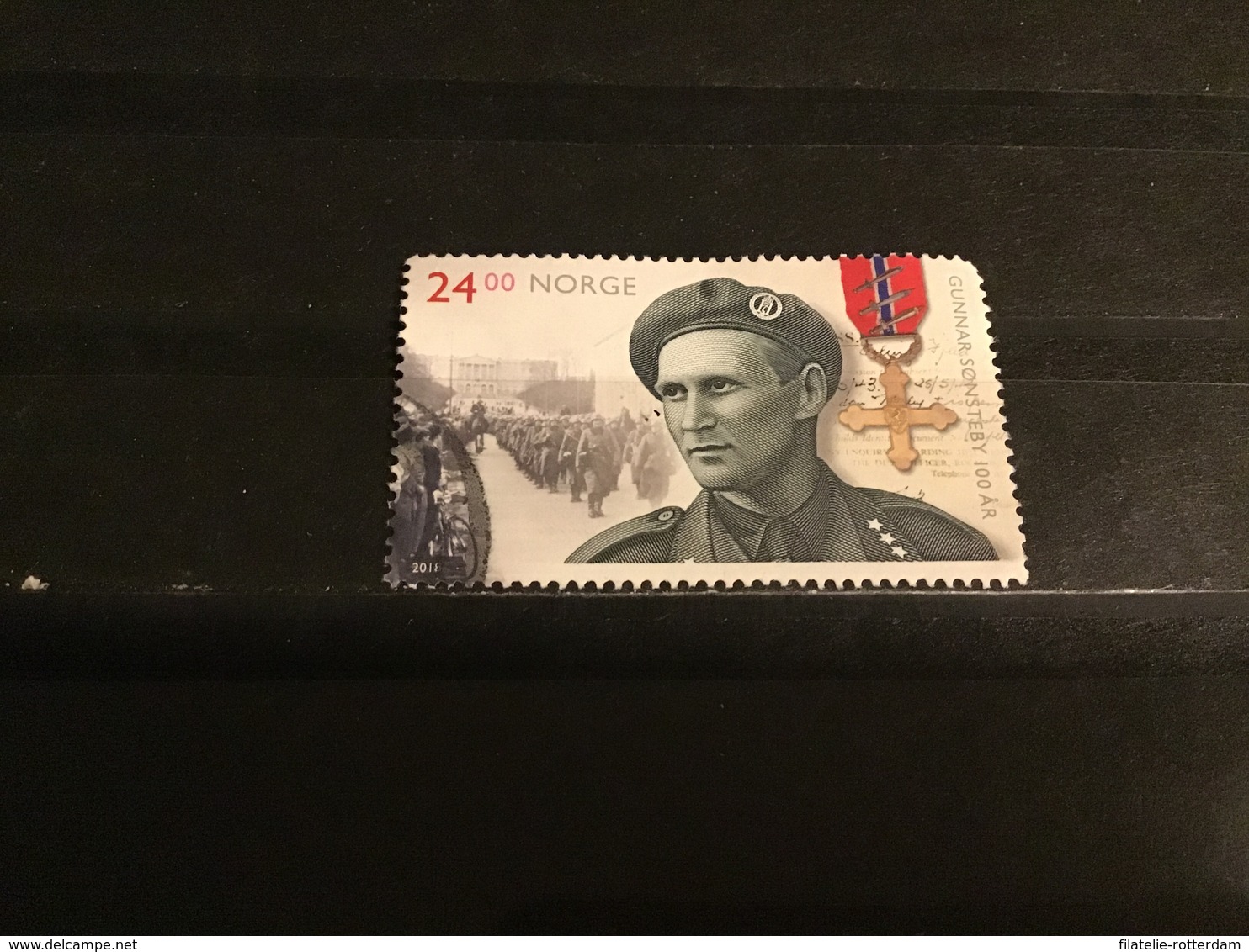 Noorwegen / Norway - 100 Jaar Gunnar Sonsteby (24) 2018 - Gebruikt