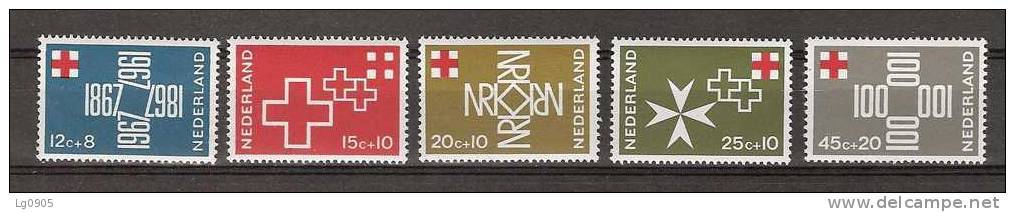 Nederland Netherlands Pays Bas Niederlande Holanda 889-893 MNH; Croix Rouge, Cruz Roja, Rote Kreuz, Red Cross - Rode Kruis