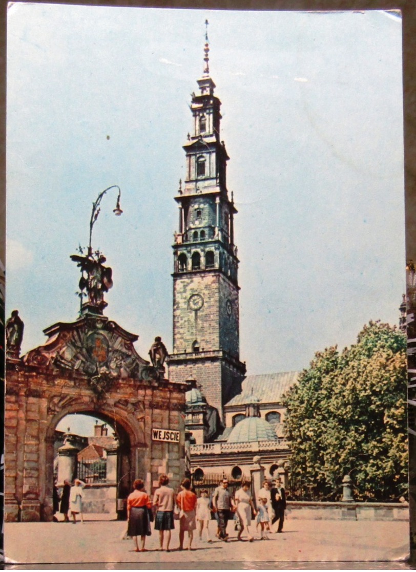 Czestochowa, Poland. Monastery On The Jasnej Gorze Mountain The Gate In The Baroque Style Of The XVIII Century. Postcard - Poland