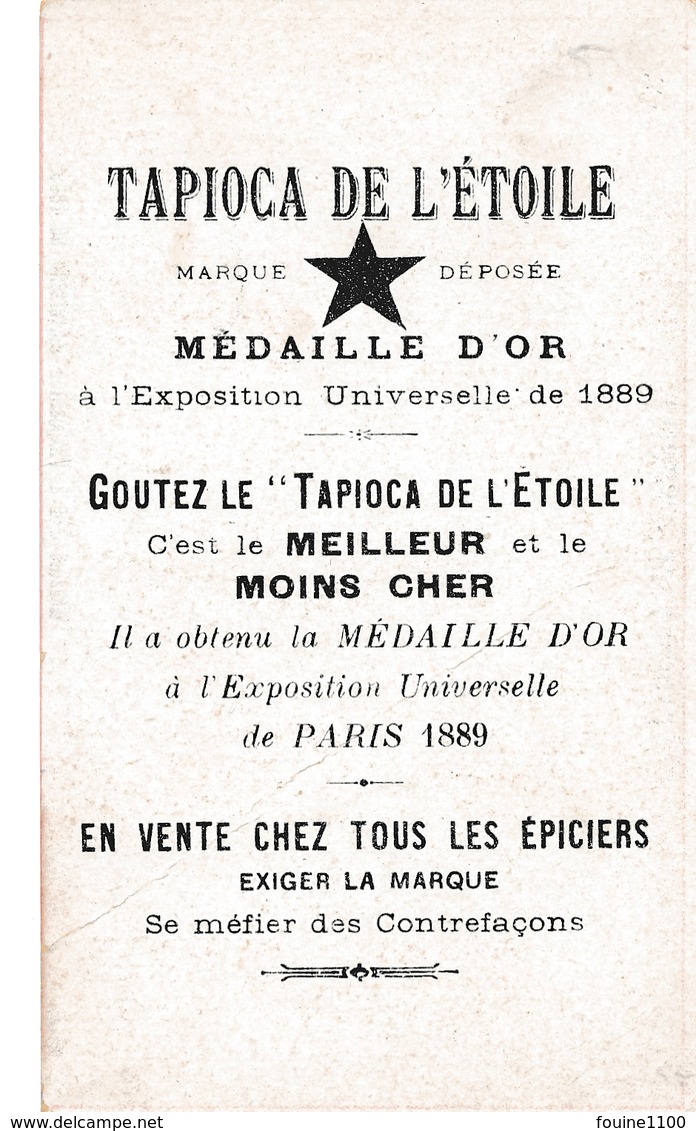 Chromo AUTRICHE Tapioca De L' étoile Médaille D'or à Exposition Universelle De 1889 Paris Jeu Du Cerceau Opéra Baignade - Autres & Non Classés