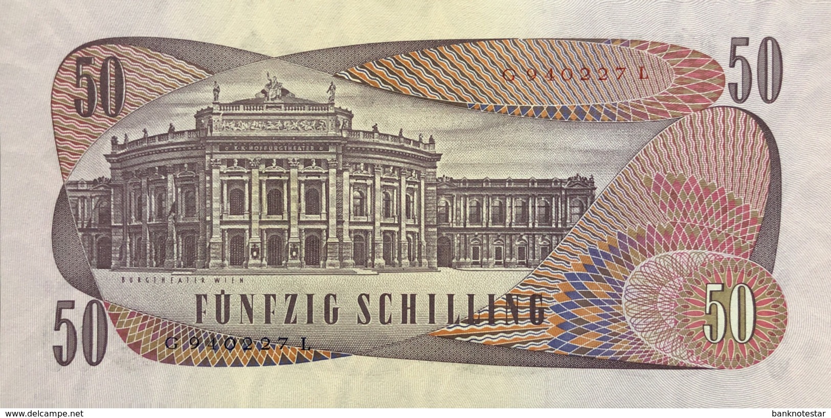 Austria 50 Schilling, P-144 (2.1.1970) - UNC - Oesterreich