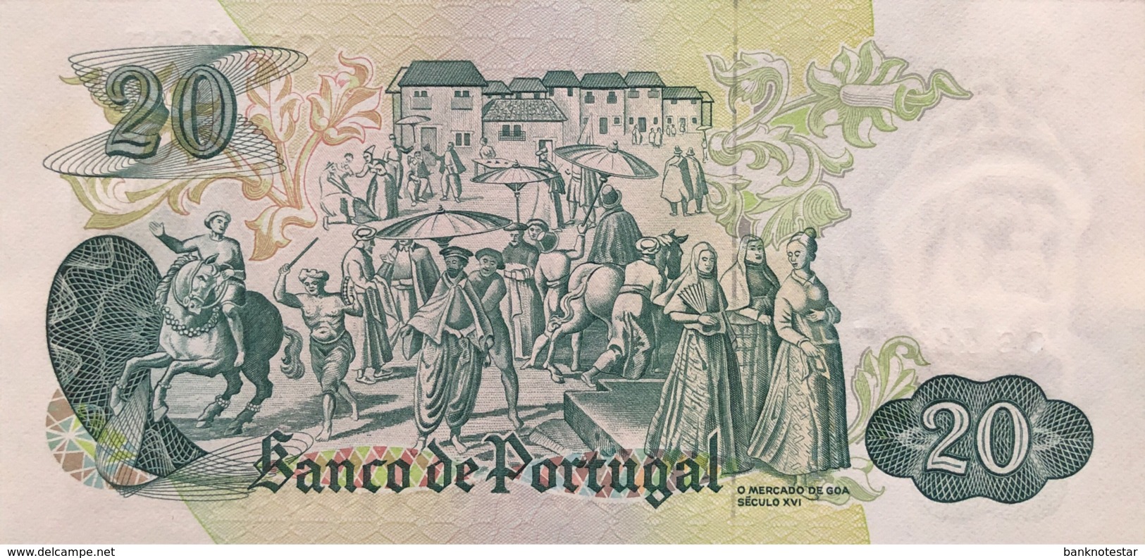 Portugal 20 Escudos, P-173 (27.1.1971) - UNC - Portugal