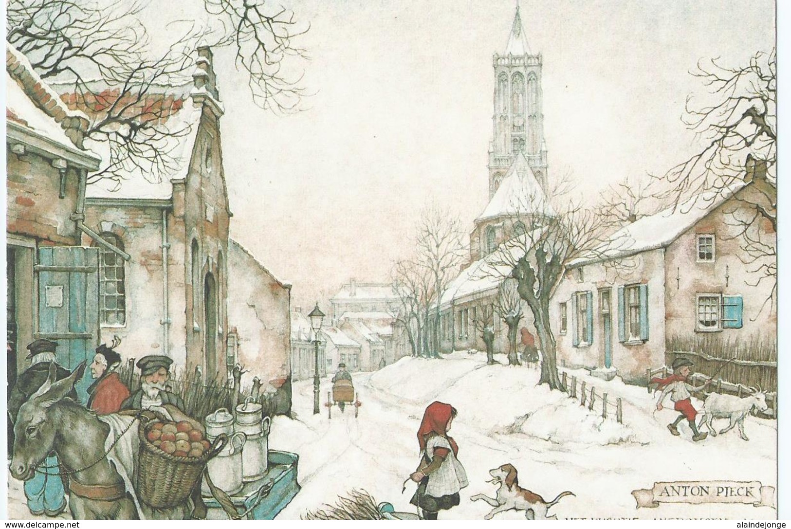 Anton Pieck - " Het Huchtje " Amerongen - Pieck, Anton