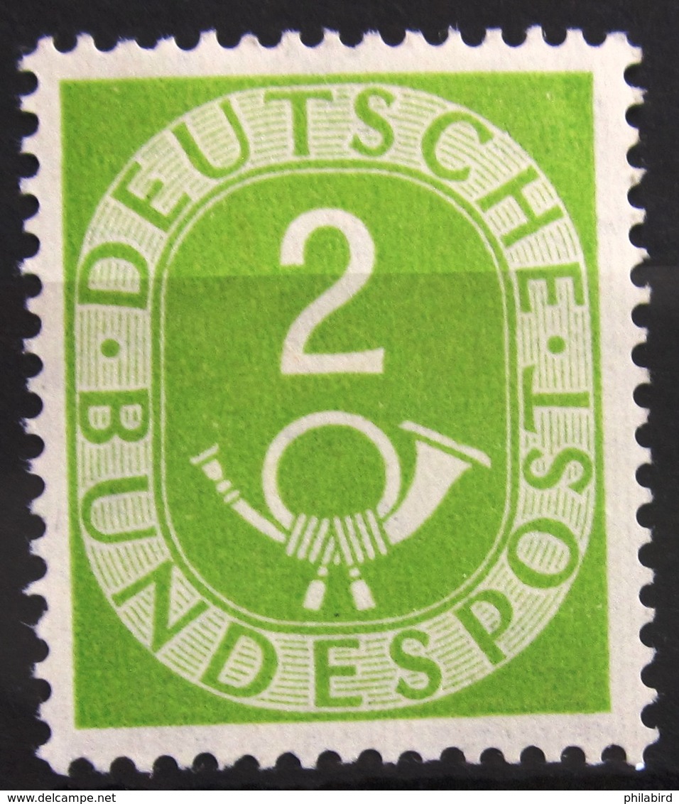 ALLEMAGNE FEDERALE                 N° 9                 NEUF** - Neufs