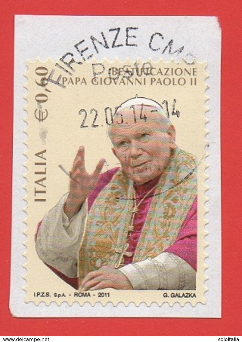 2011 (3232) Beatificazione Papa Giovanni Paolo II - Leggi Il Messaggio Del Venditore - 2011-20: Usati