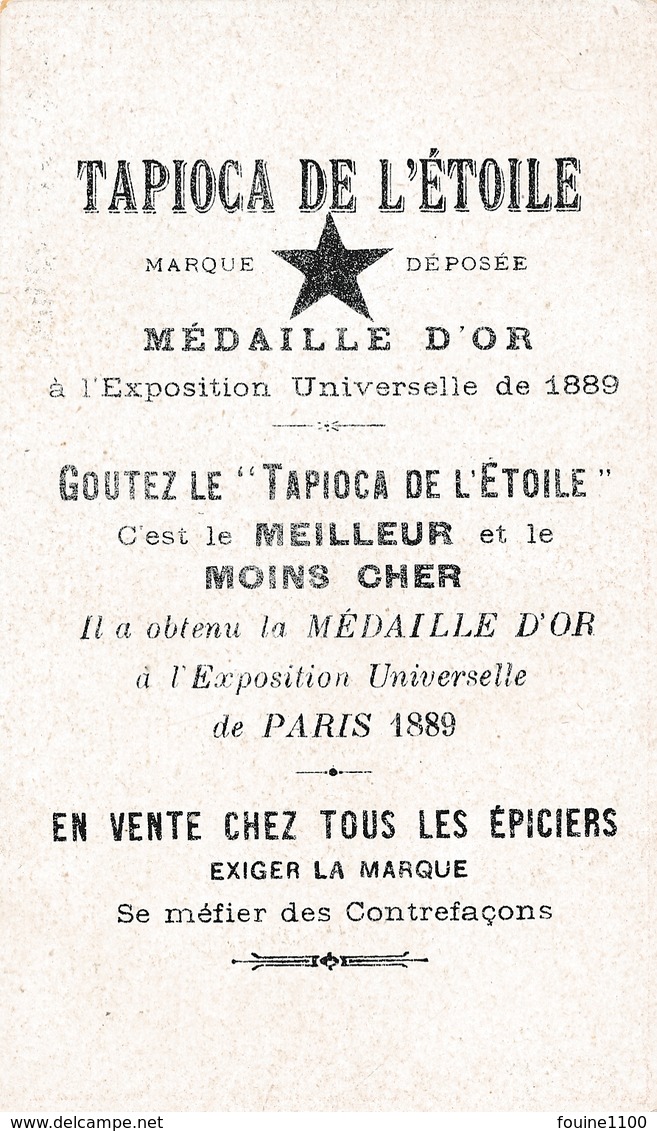 Chromo ILE SANDWICH Tapioca De L' étoile Médaille D'or à Exposition Universelle De 1889 Paris  Danse - Autres & Non Classés