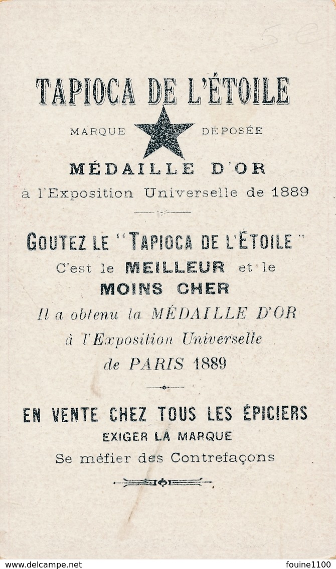 Chromo TYROL Tapioca De L' étoile Médaille D'or à L'exposition Universelle De 1889 Paris Zoo Ours Alpiniste - Autres & Non Classés