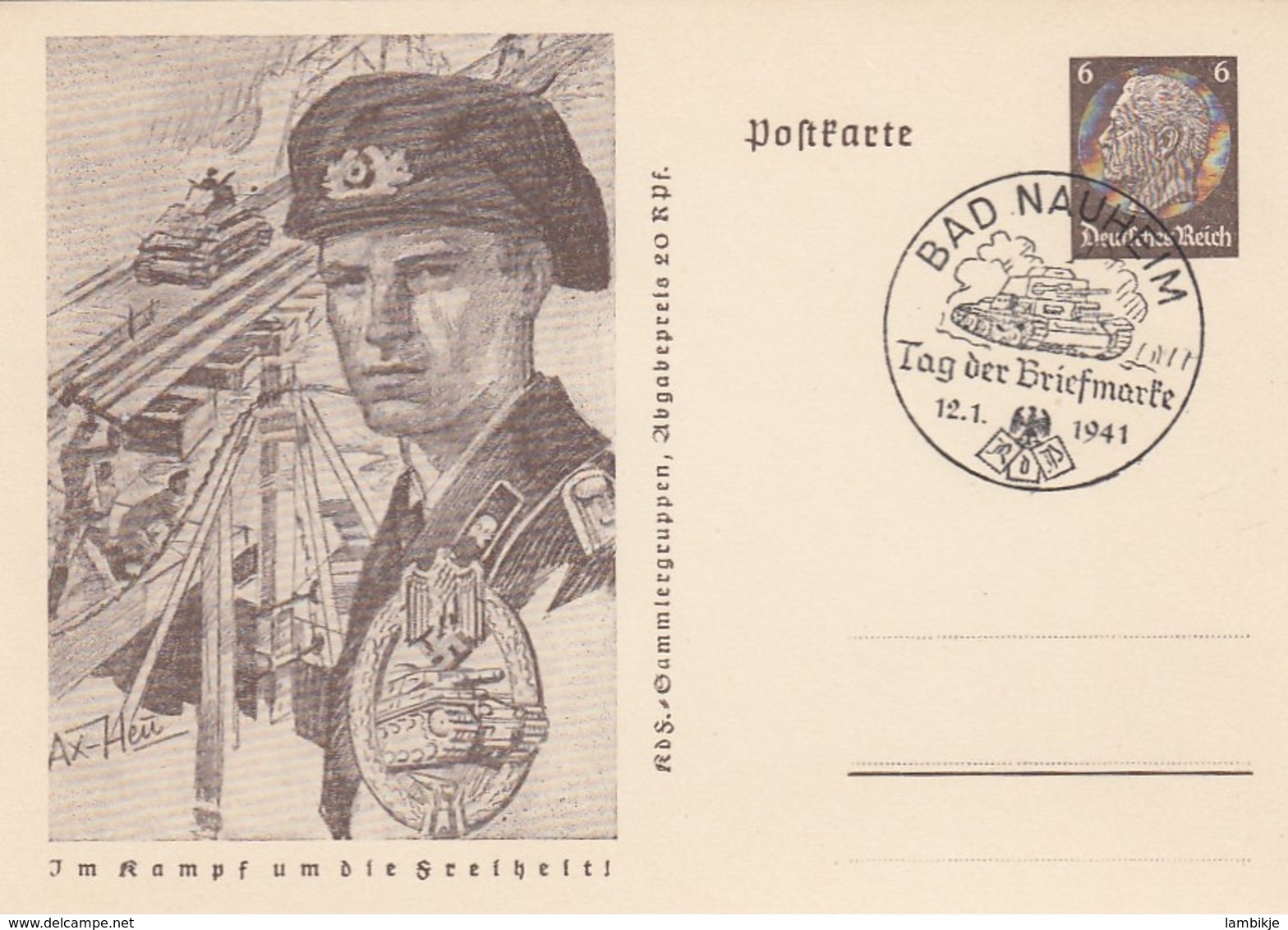 Deutsches Reich Postkarte P242/04 1941 - Briefe U. Dokumente