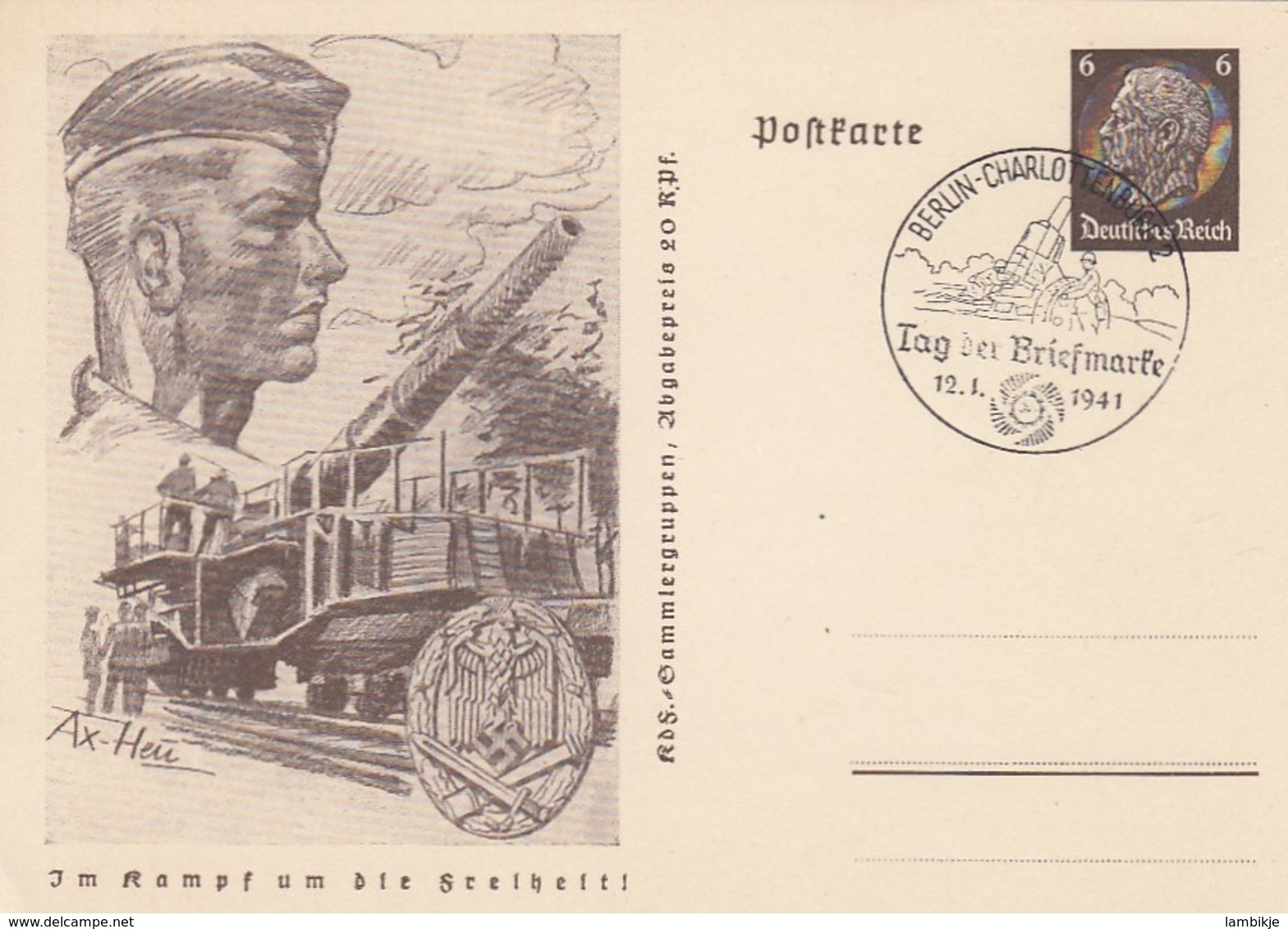 Deutsches Reich Postkarte P242/05 1941 - Briefe U. Dokumente