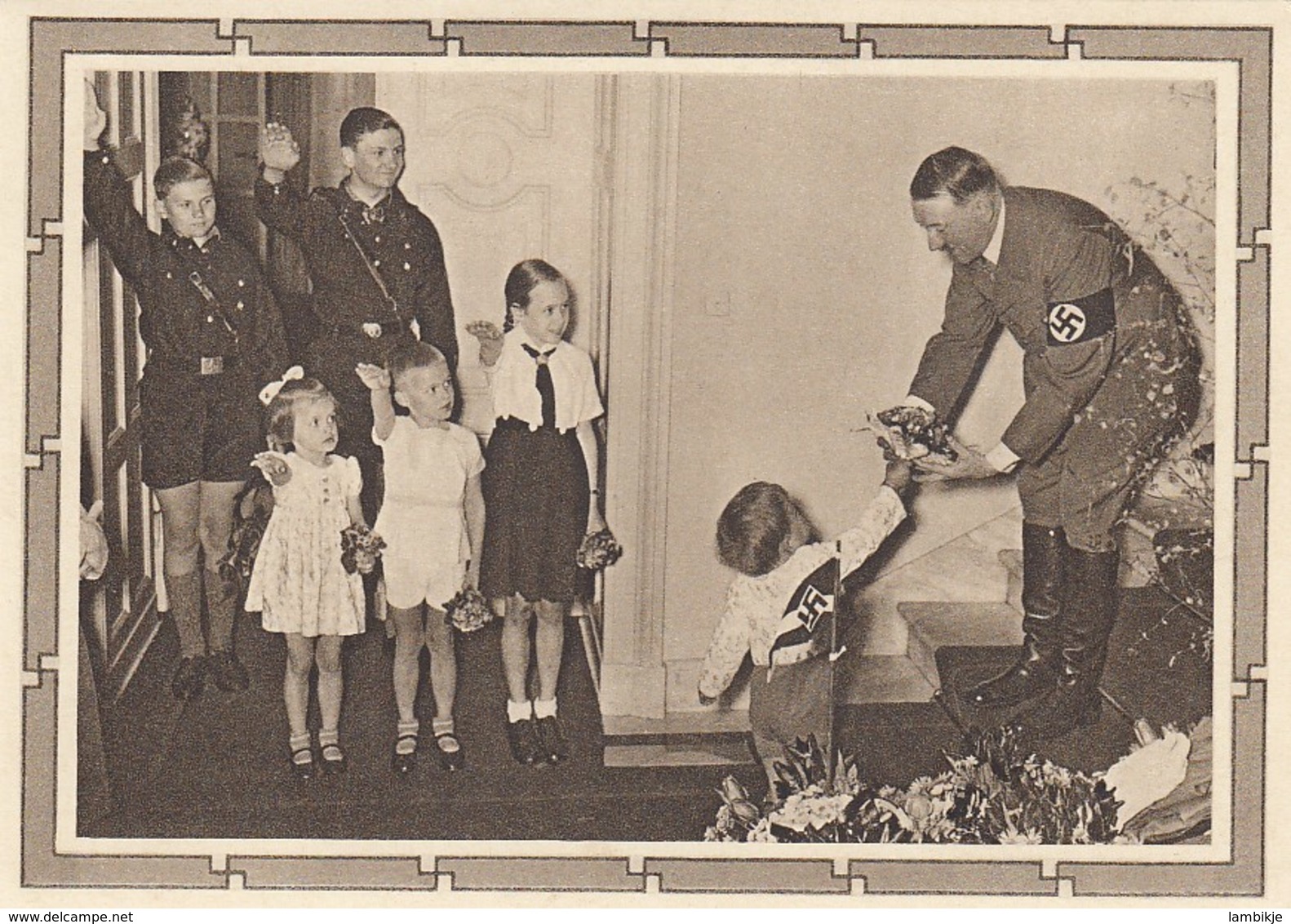 Deutsches Reich Postkarte Propaganda 1938 P278/04 - Briefe U. Dokumente