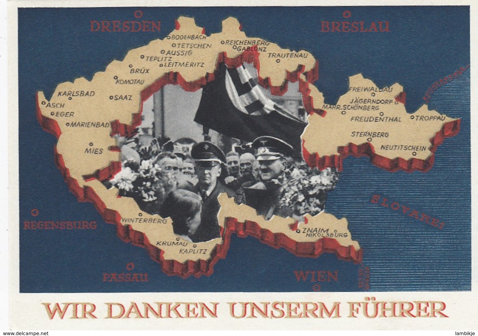 Deutsches Reich Postkarte P275 1938 - Briefe U. Dokumente
