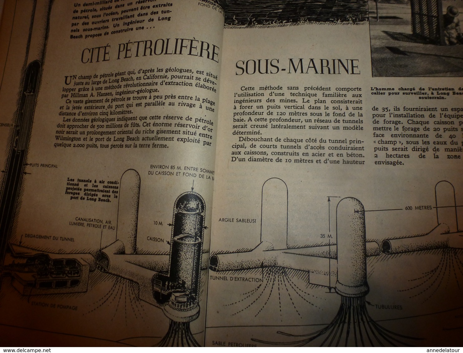 1952 MÉCANIQUE POPULAIRE: Projectiles de demain; Faire une tente de vacances au bord d'un lac;Yachts de course; etc