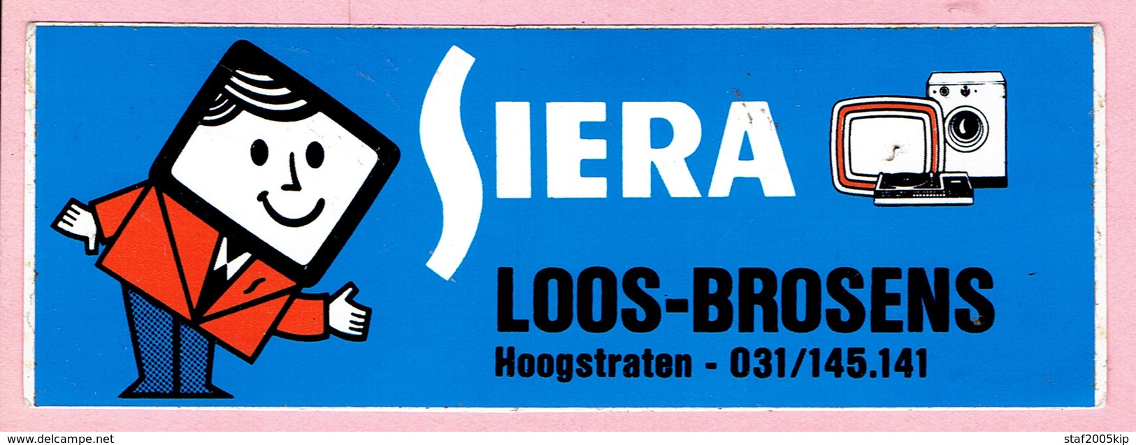 Sticker - Siera - LOOS-BROSENS - Hoogstraten - Autocollants