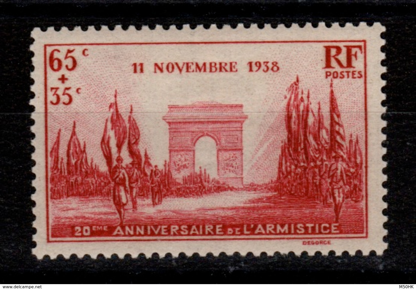 YV 403 N* Arc De Triomphe Cote 3,30 Euros - Neufs