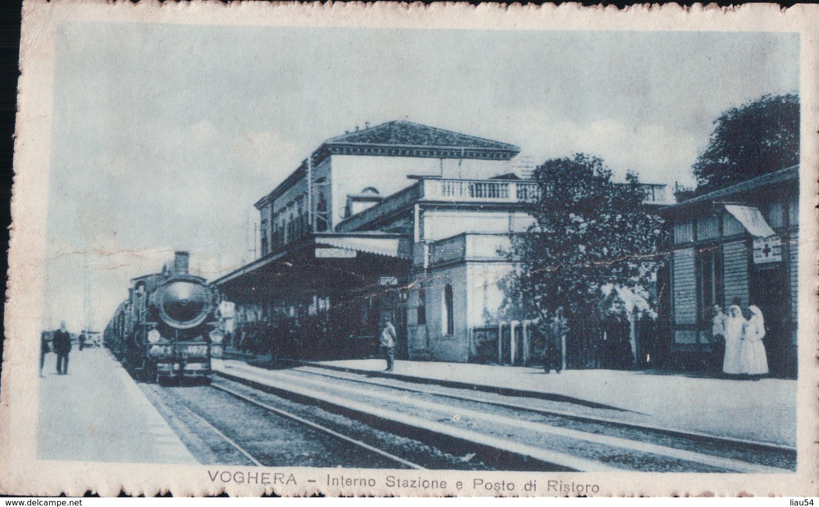 VOGHERA Interno Stazione E Porto Di Ristoro (Train) - Autres & Non Classés