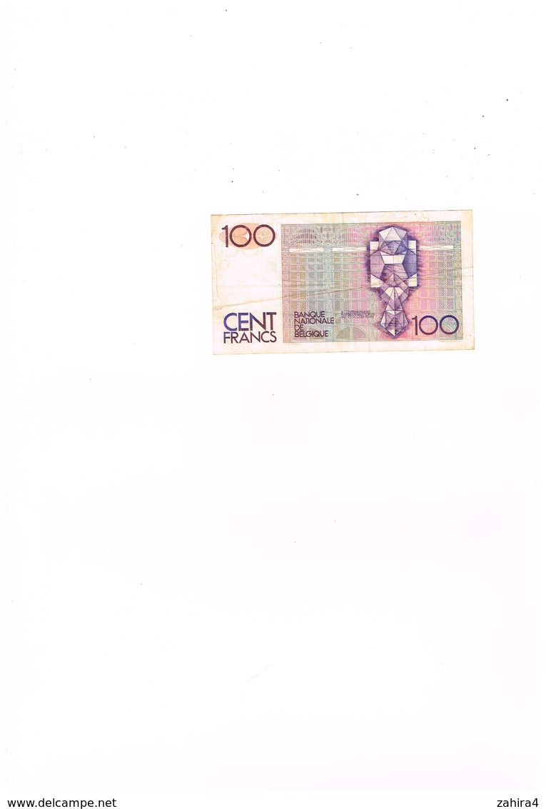 Nationale Bank Van Belgie - 100 - Cent Francs - 11701991452  - - 100 Francs