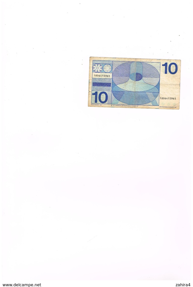 10 - De Nederlandsche Bank  Tien Gulden - 10 - 1806415965 - 10 Gulden