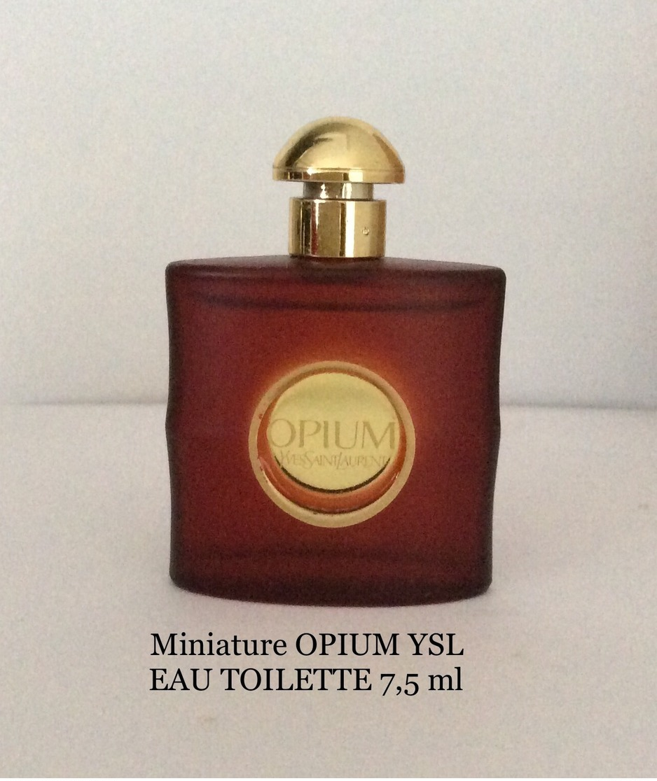 MINIATURE OPIUM YSL  Bien Lire Description - Miniatures Femmes (avec Boite)